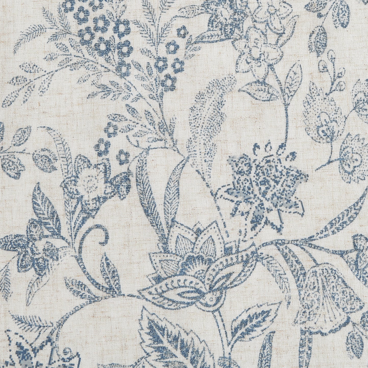 CURTAINKING Farmhouse Linen Valance Curtains for Kitchen Floral Rustic Rod Pocket Living Room Bedroom Small Window Valance 16 Inch