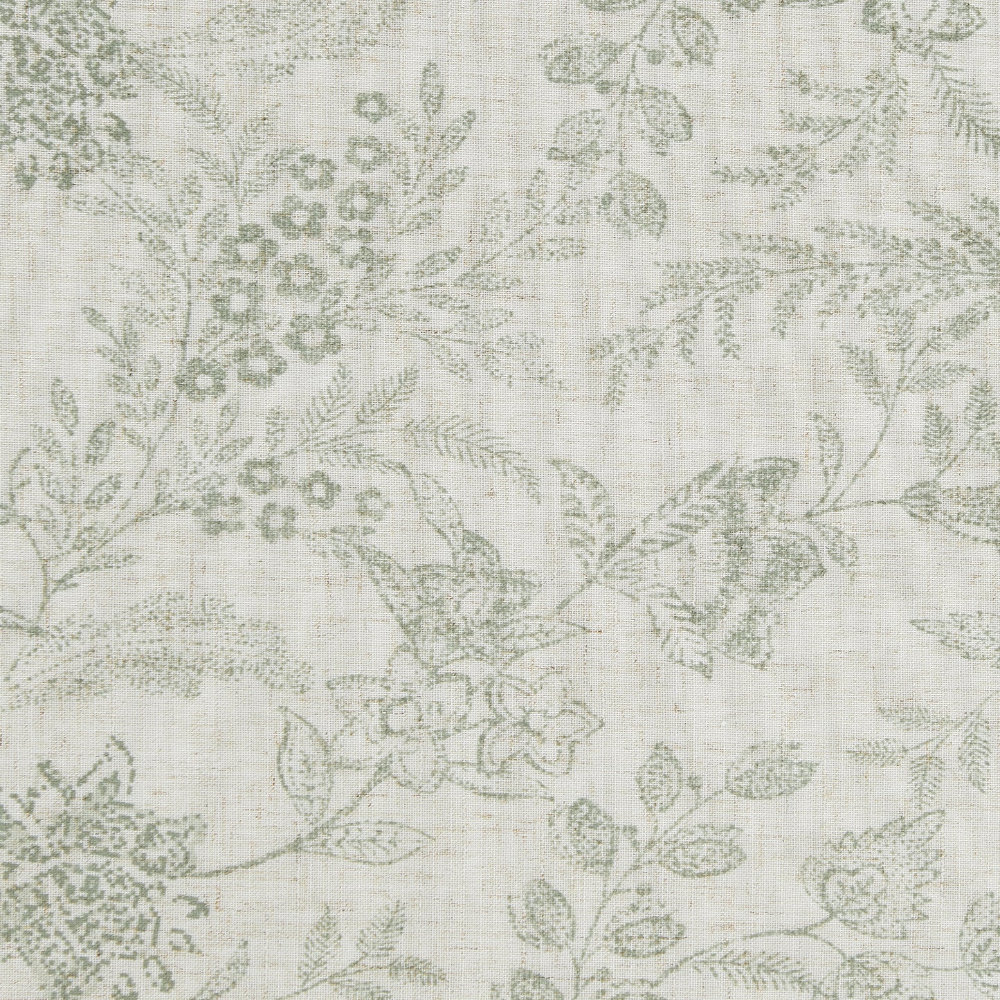 CURTAINKING Farmhouse Linen Valance Curtains for Kitchen Floral Rustic Rod Pocket Living Room Bedroom Small Window Valance 16 Inch