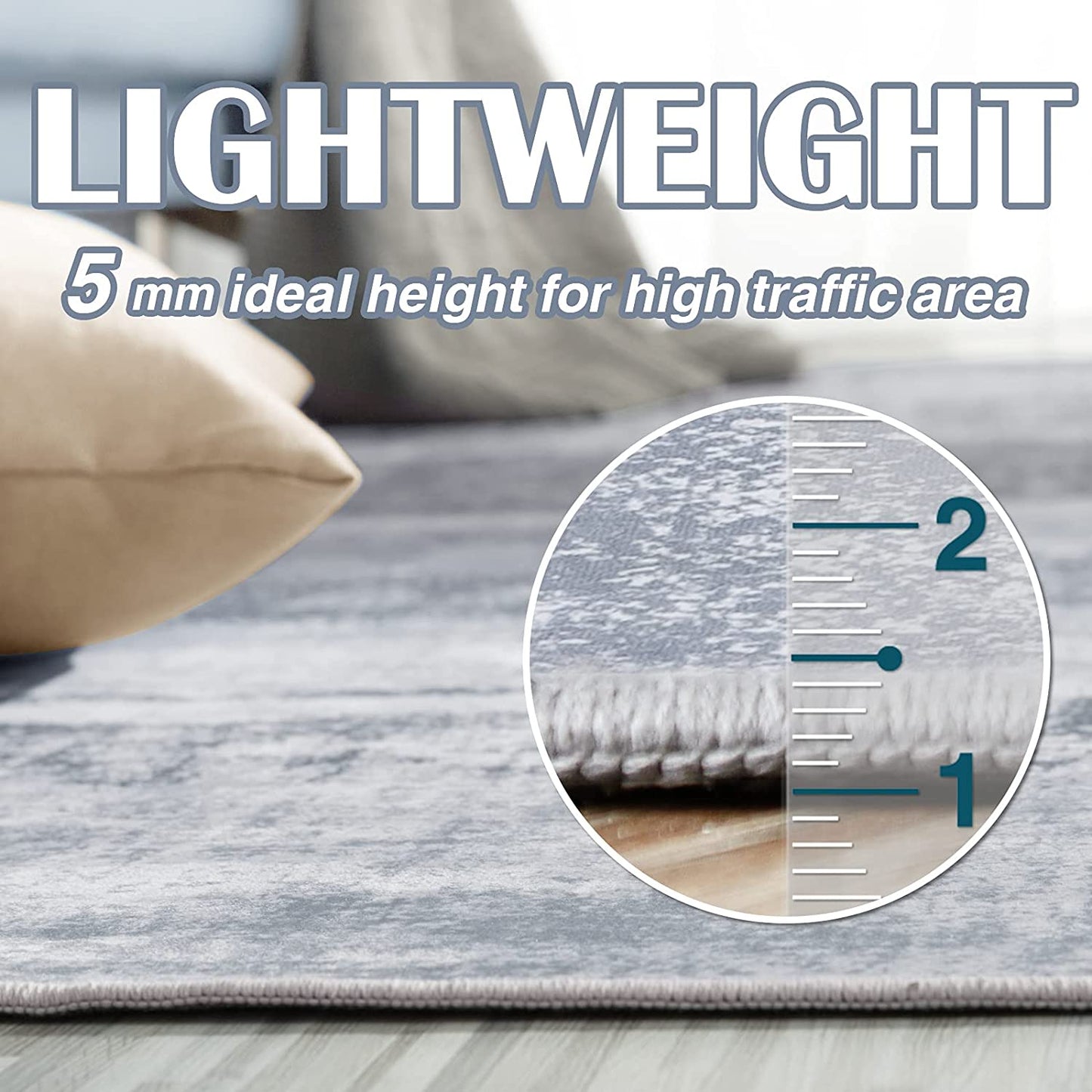 Modern Contemporary Modern Abstract Grey Area Rugs