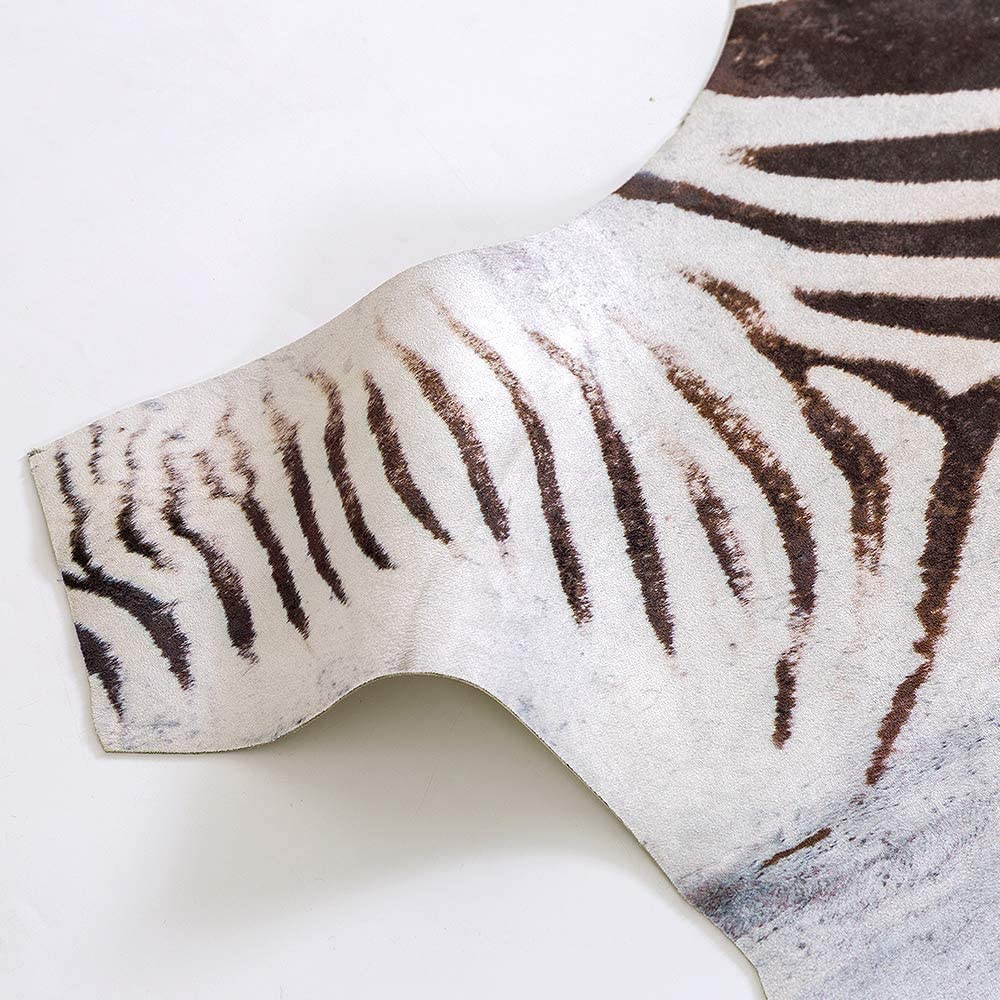 Faux Zebra Cowhide Rug Faux Cowhide Rugs JINCHAN Rugs