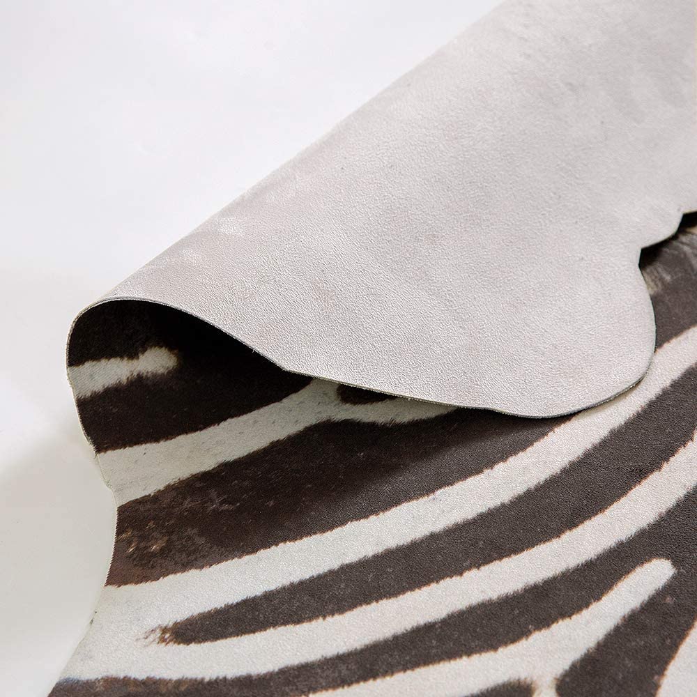 Faux Zebra Cowhide Rug Faux Cowhide Rugs JINCHAN Rugs
