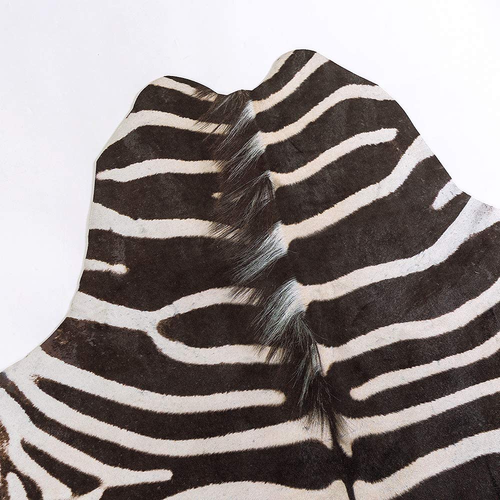 Faux Zebra Cowhide Rug Faux Cowhide Rugs JINCHAN Rugs