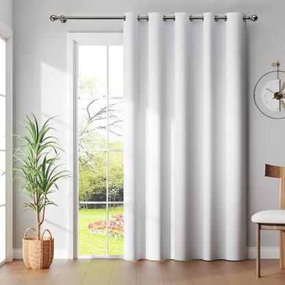 Curtainking Black out Curtain and Drapes Thermal Insulated Grommet Curtains for Living Room 2 Panels