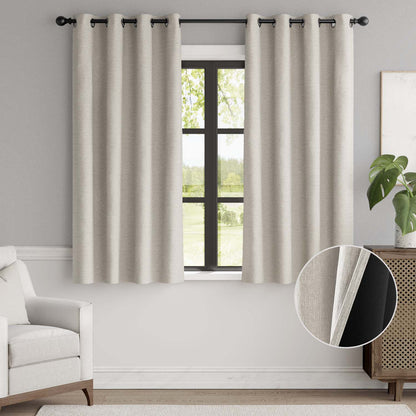 Curtainking Luxury Look Blackout Curtains Grommet Top 1 Panel