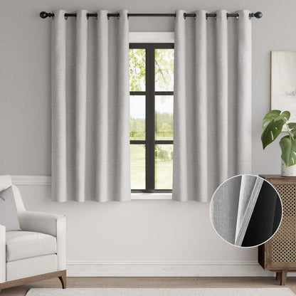 Curtainking Luxury Look Blackout Curtains Grommet Top 1 Panel