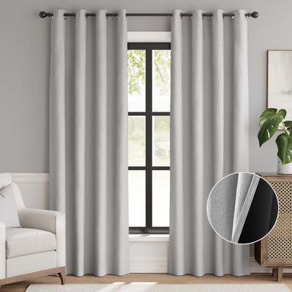 Curtainking Luxury Look Blackout Curtains Grommet Top 1 Panel