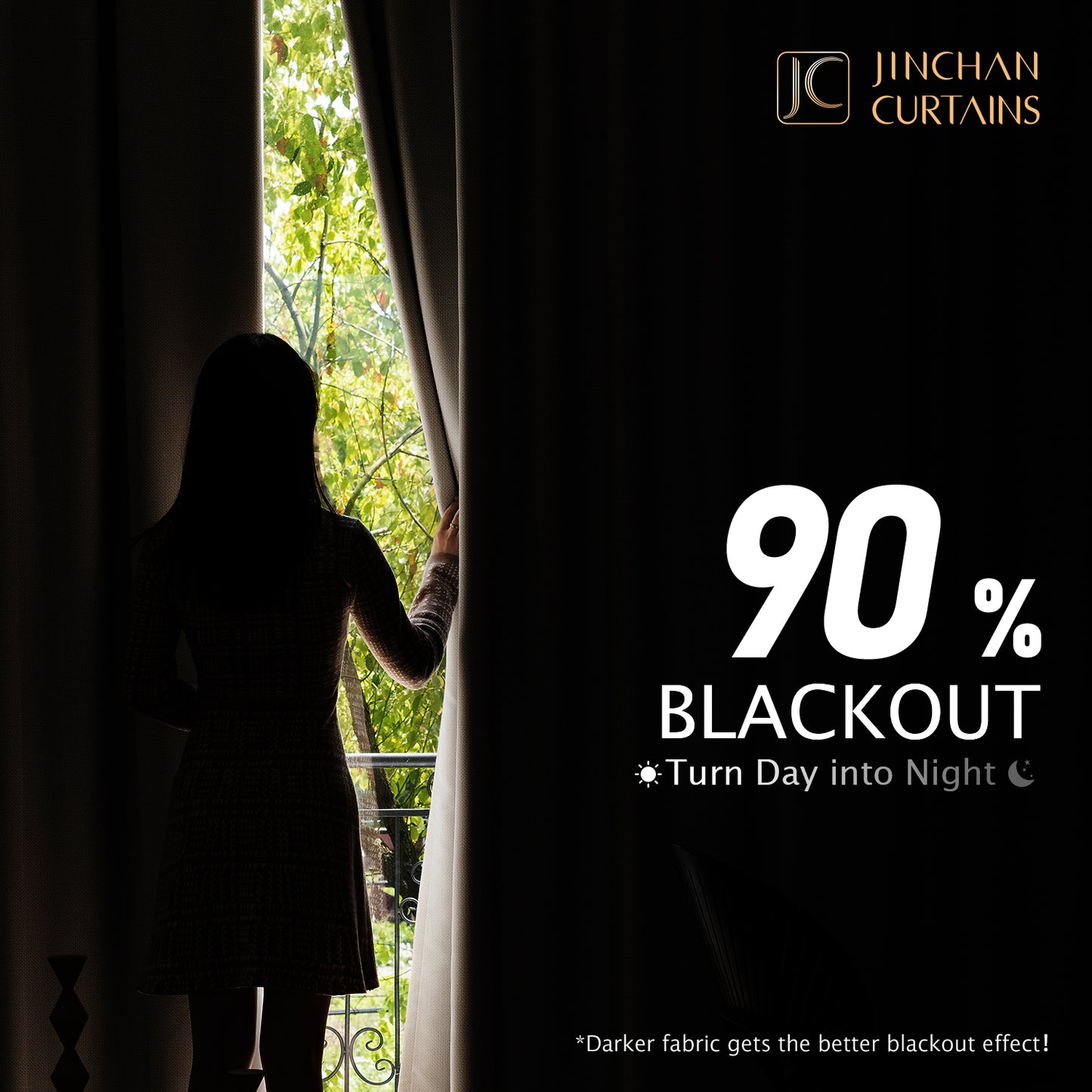 Curtainking Luxury Look Blackout Curtains Grommet Top 1 Panel