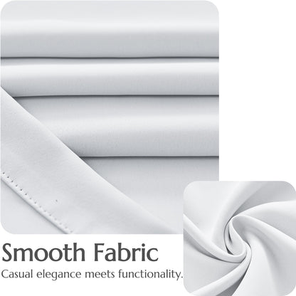 Curtainking Black out Curtain and Drapes Thermal Insulated Grommet Curtains for Living Room 2 Panels
