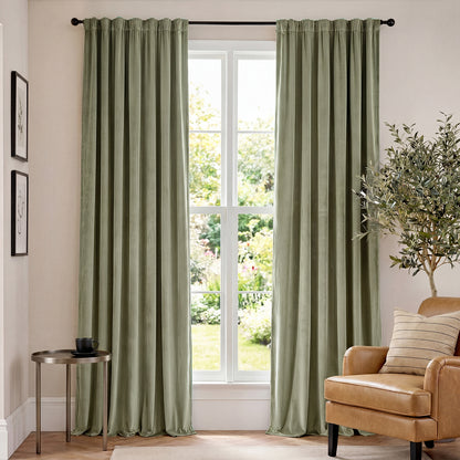 Golden Chorus Velet Curtains