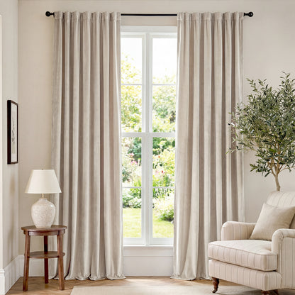 Golden Chorus Velet Curtains