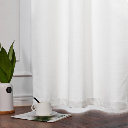 Curtainking Linen Textured Curtains Bedroom Living Room Window Curtain Set Light Filtering Drapes Grommet Top 2 Panels
