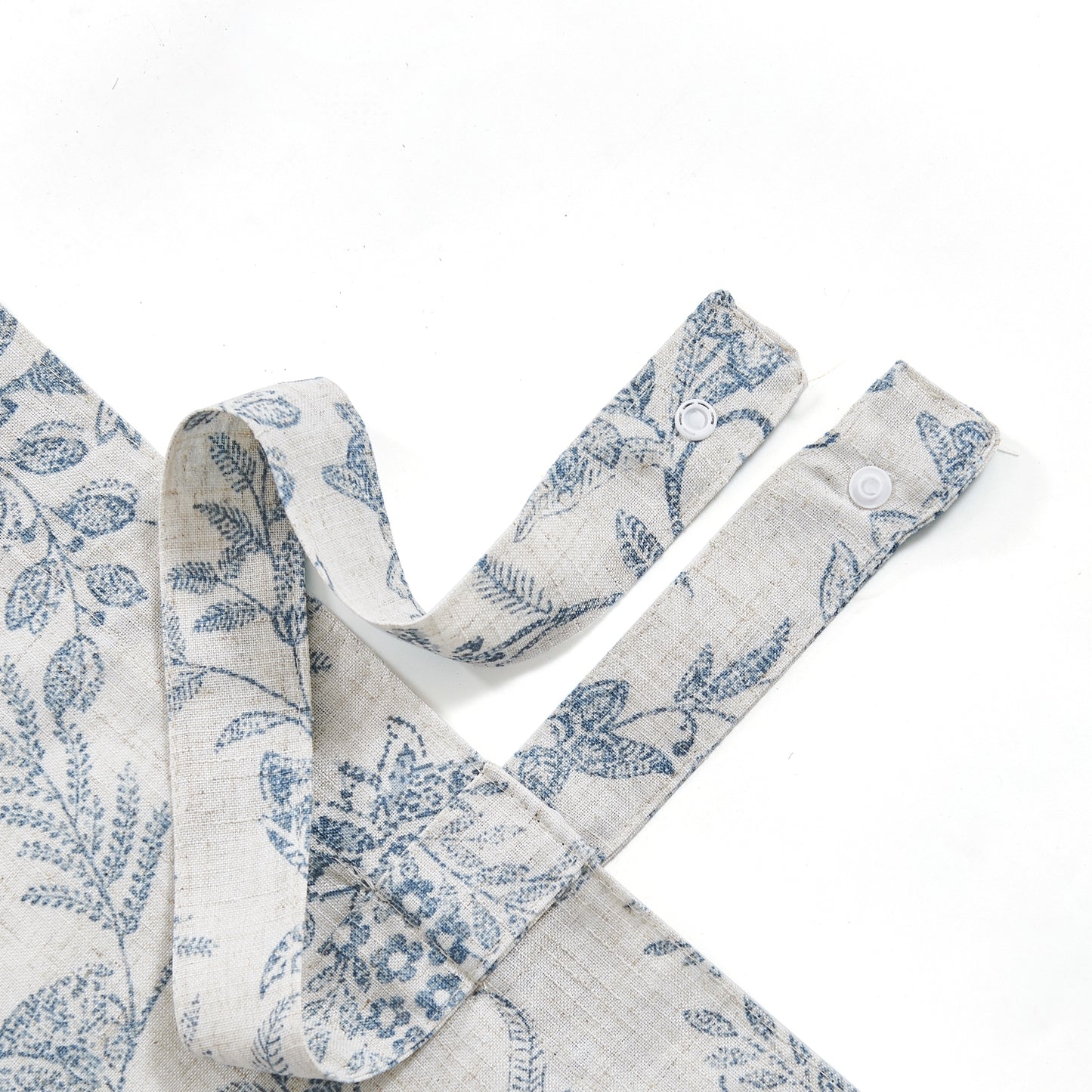 Curtainking Rod Pocket Valance Farmhouse Floral Printed Valance for Kitchen Filtering Small Curtain 1 Panel