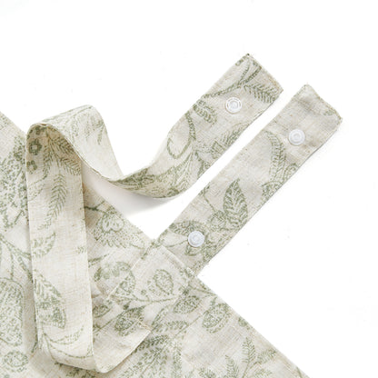 Curtainking Rod Pocket Valance Farmhouse Floral Printed Valance for Kitchen Filtering Small Curtain 1 Panel