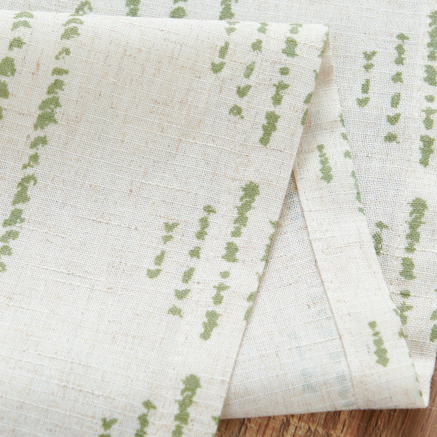 Curtainking Linen Blend Curtains Light Filtering Geometric Striped Boho Farmhouse Grommet Curtains for Living Room Pack of 2