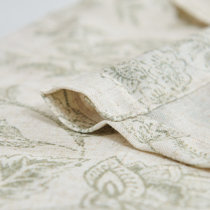 Curtainking Rod Pocket Valance Farmhouse Floral Printed Valance for Kitchen Filtering Small Curtain 1 Panel