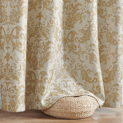 Curtainking Blackout Curtains for Bedroom Thermal Curtains Floral Patterned Living Room Vintage Country Curtain