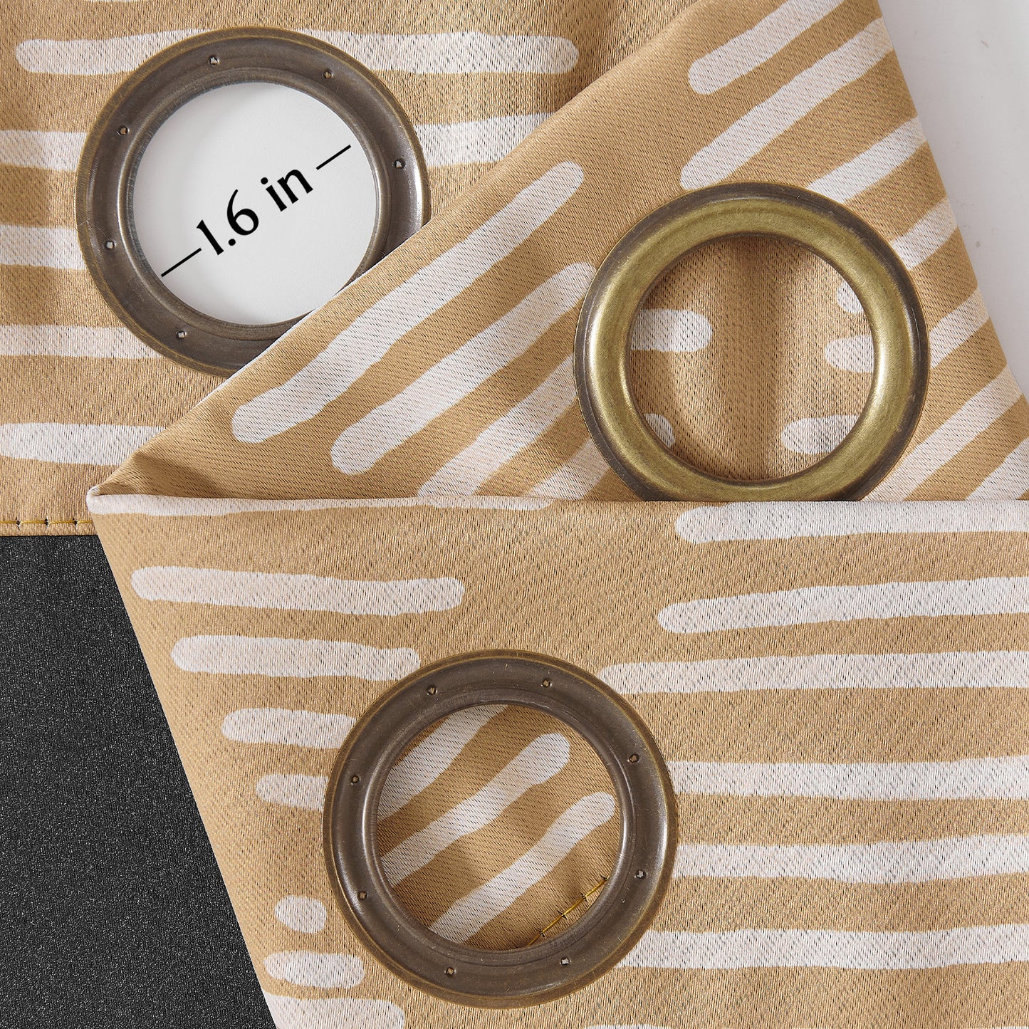 Curtainking Blackout Curtains Set of 2 with Grommet Thermal Insulation, Ideal for Living Room Bedroom Windows