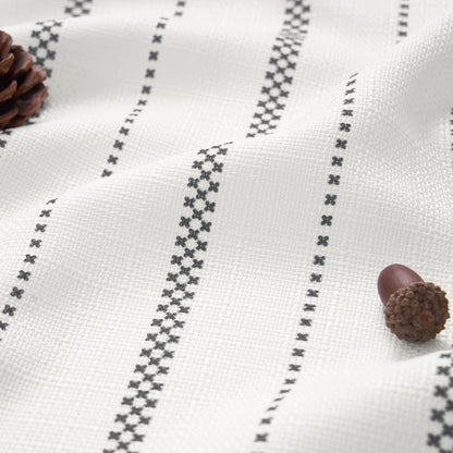 Curtainking Cafe Curtains Small Window Curtains Light Filtering Curtains 2 Panels of Boho Striped Kitchen Curtains for Half Windows