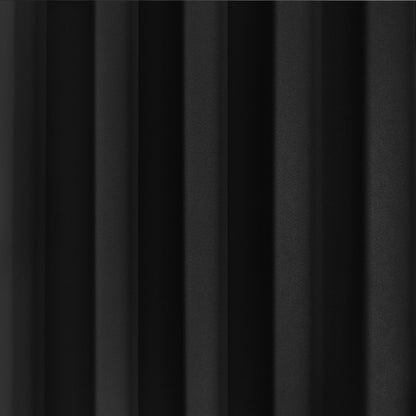 TOPICK Blackout Curtains  Grommet Solid Curatins Thermal Insulated Drapes for Kitchen Bedroom Living Room 2 Panels